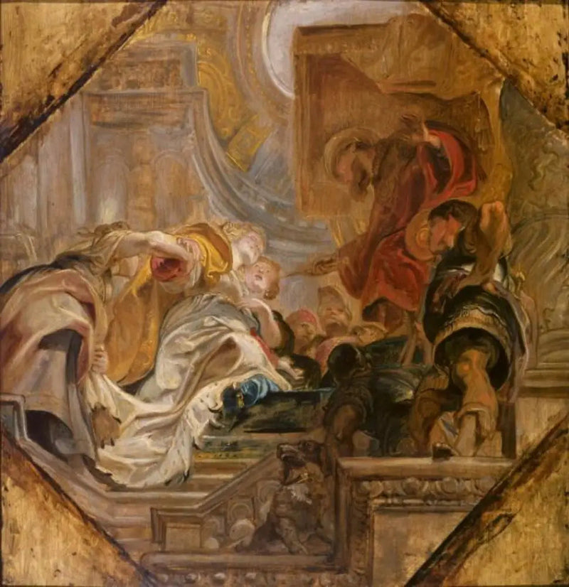 Estera przed Asuero - Peter Paul Rubens