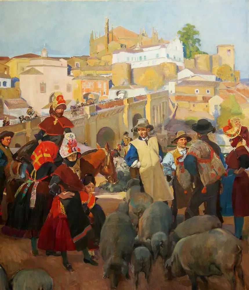 Estrémadura, Targ - Joaquín Sorolla