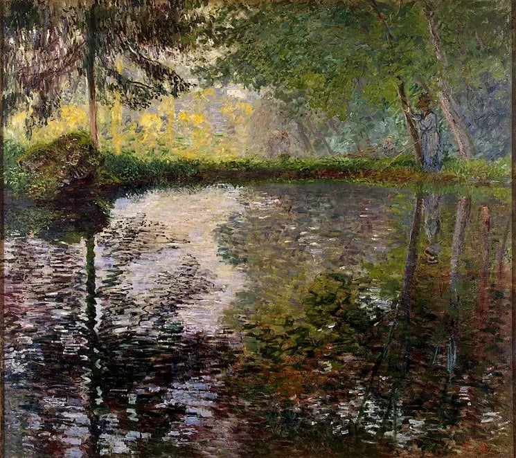 Staw w Montgeron - Claude Monet