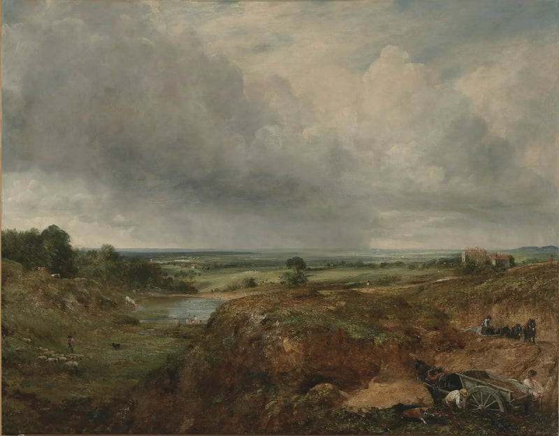 Staw Branch Hill, Hampstead Heath (1824) - John Constable
