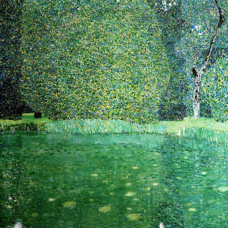 Staw zamkowy w Kammer - Gustav Klimt