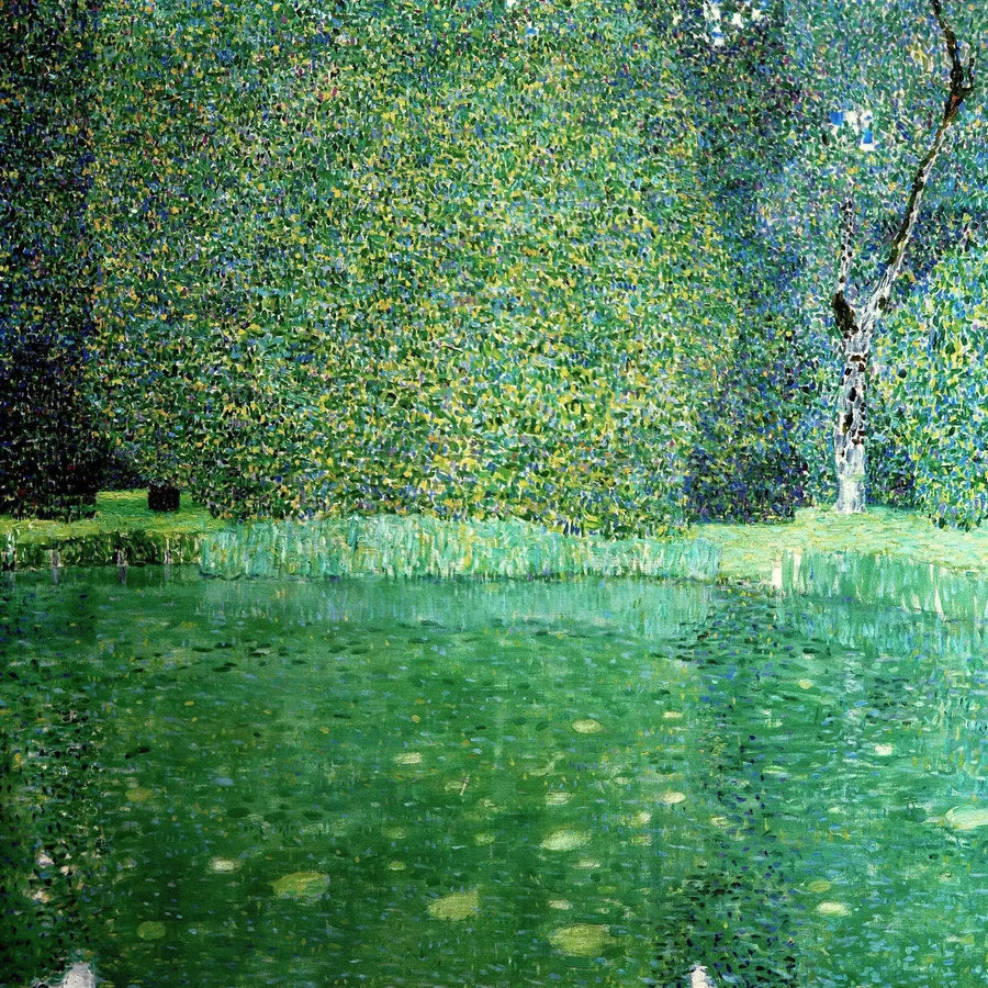 Staw zamkowy w Kammer - Gustav Klimt