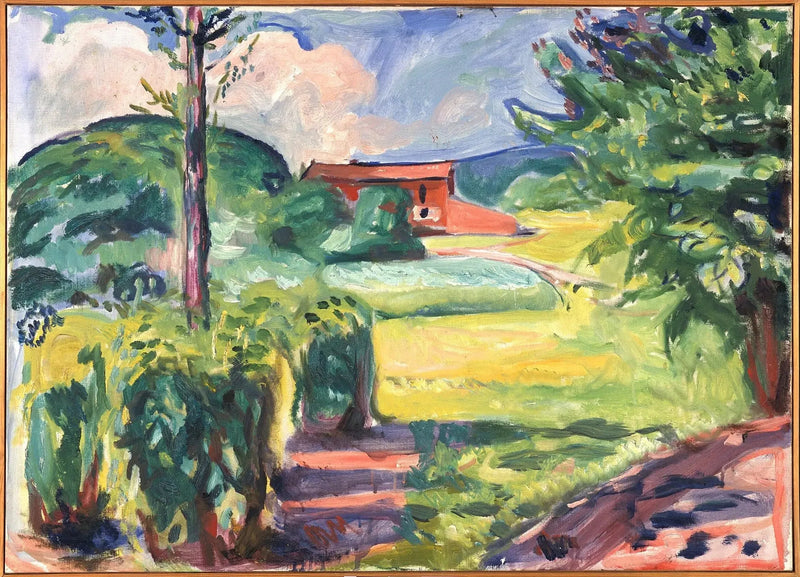 Lato w Ekely - Edvard Munch
