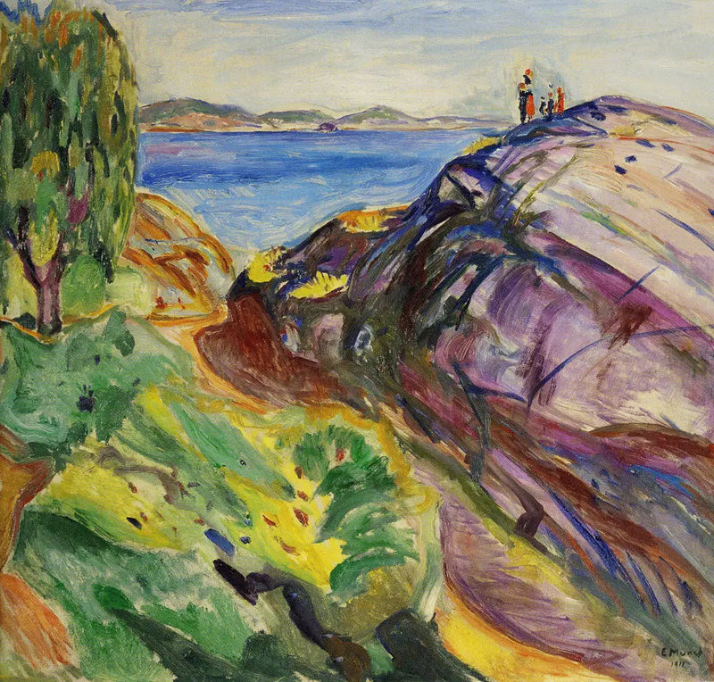 Lato w Kragerø - Edvard Munch