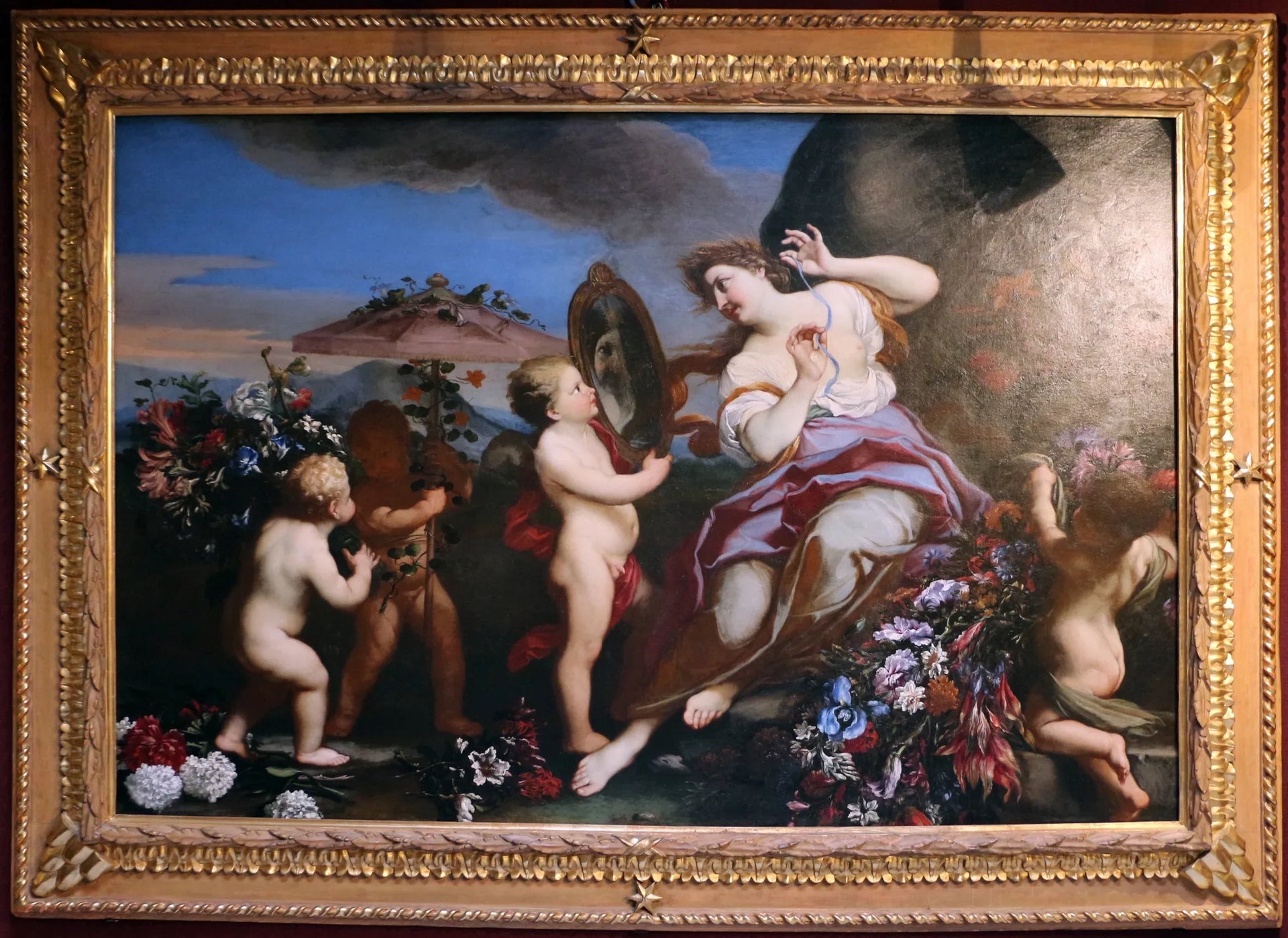 Été - Carlo Maratta image 1 reproduction artisanale de tableau