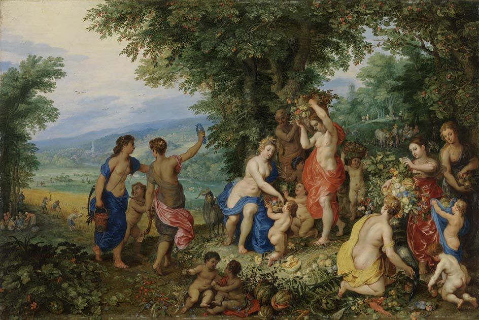 Été - Jan Brueghel l'Ancien image 1 reproduction réalisée par Alpha Reproduction