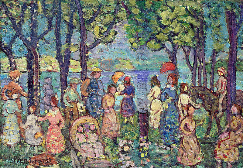 Lato, Nowa Anglia - Maurice Prendergast