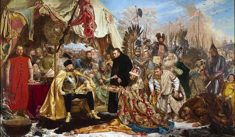 Étienne Báthory w Pskowie - Jan Matejko