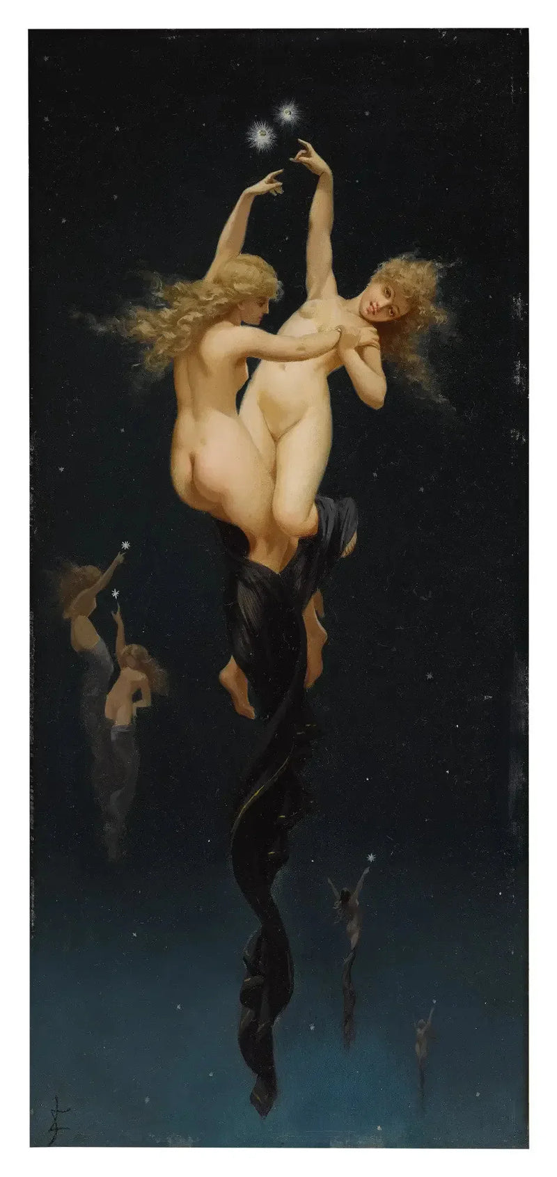 Bliźniacze gwiazdy - Luis Ricardo Falero