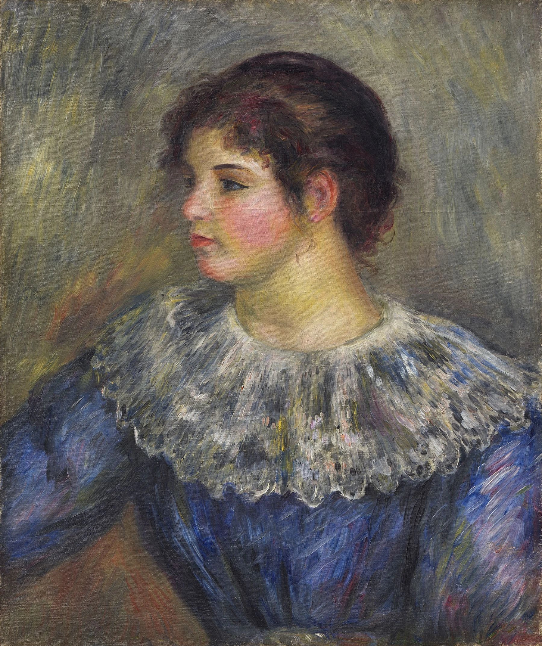 Étude de femme, vers 1893, Renoir, Museum Barberini – reproduction peinture à l’huile