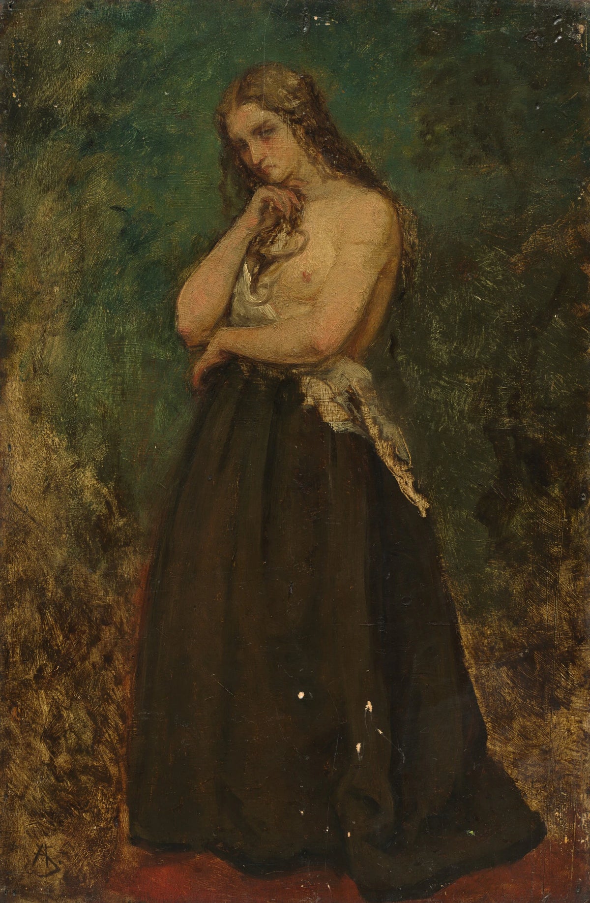 Studium modelu - Alfred Stevens