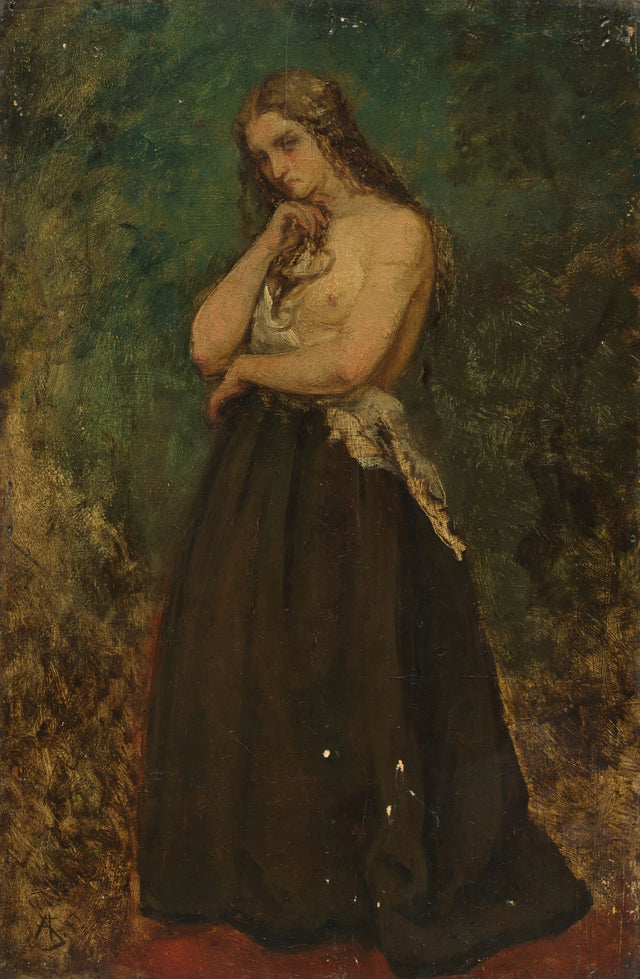 Studium modelu - Alfred Stevens