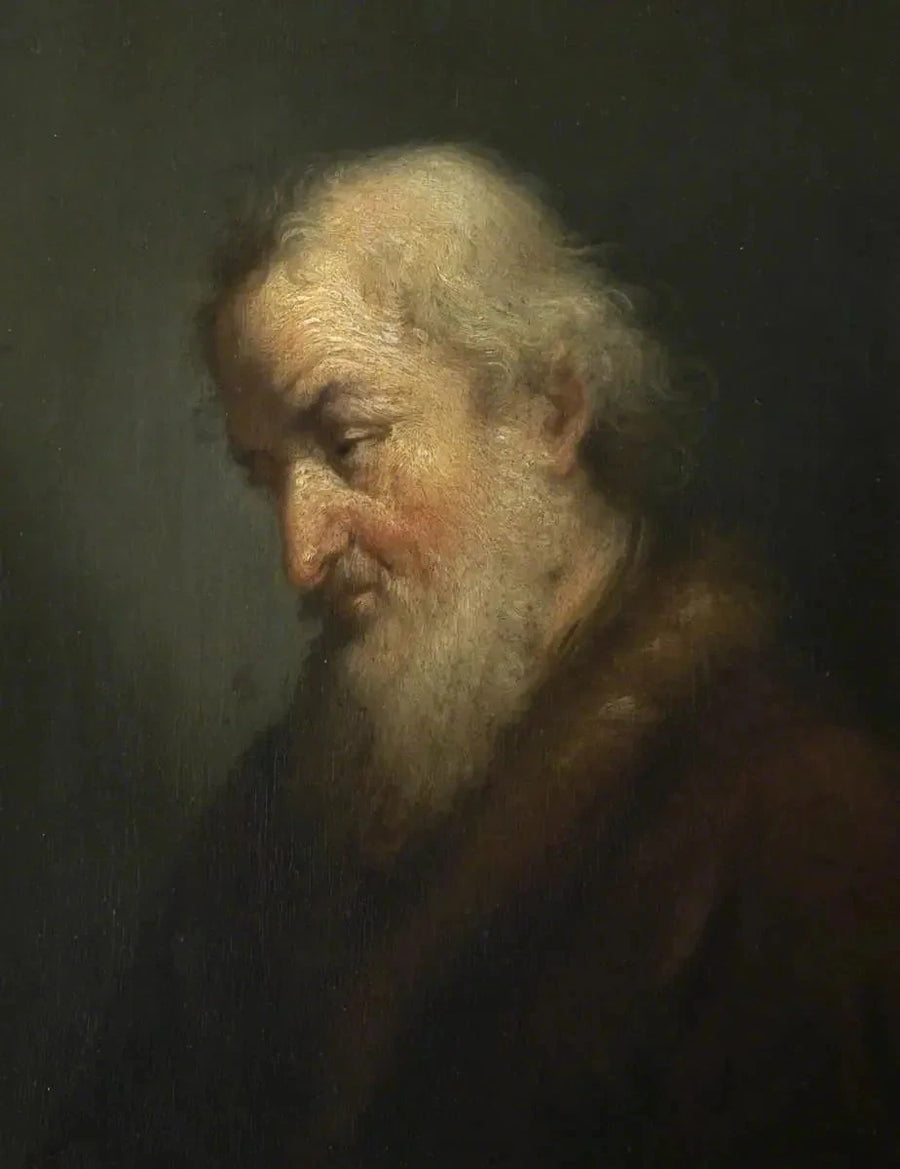Portret starego mężczyzny - Rembrandt