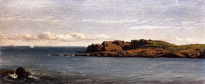 Studium na wybrzeżu Massachusetts - Sanford Robinson Gifford