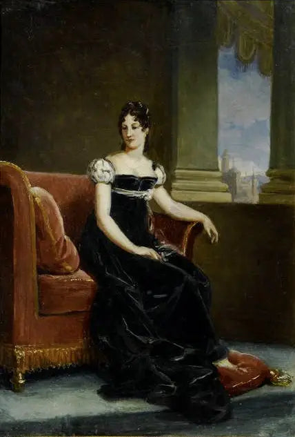 Eugénie-Bernardine-Désirée Clary, królowa Szwecji (1781-1860) - François Gérard