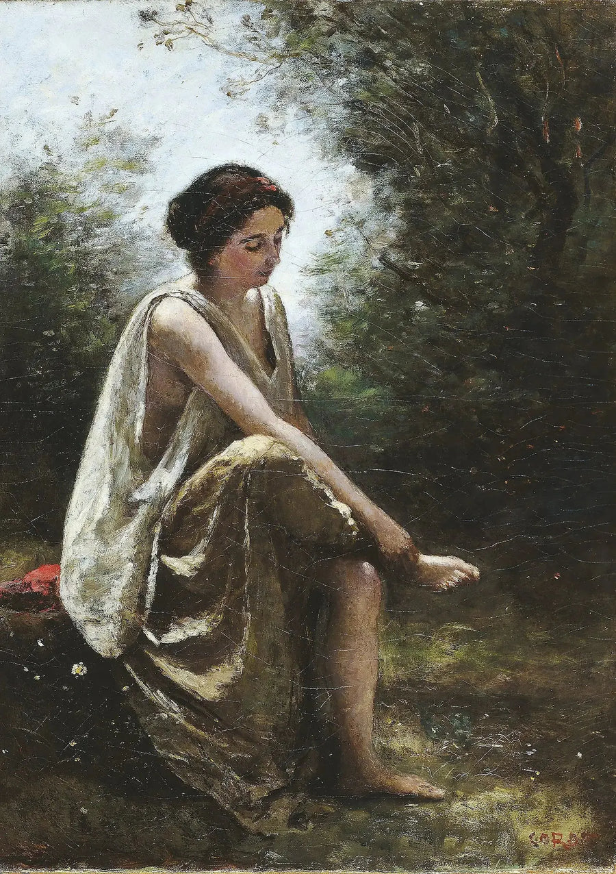 Ukrzyżowana Eurydyka - Jean-Baptiste Camille Corot