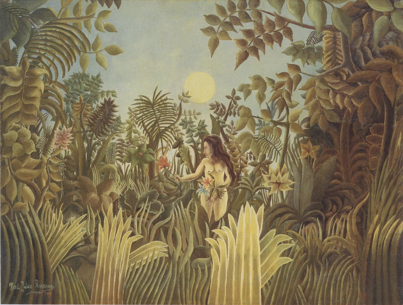Ewa w ogrodzie Eden - Henri Rousseau