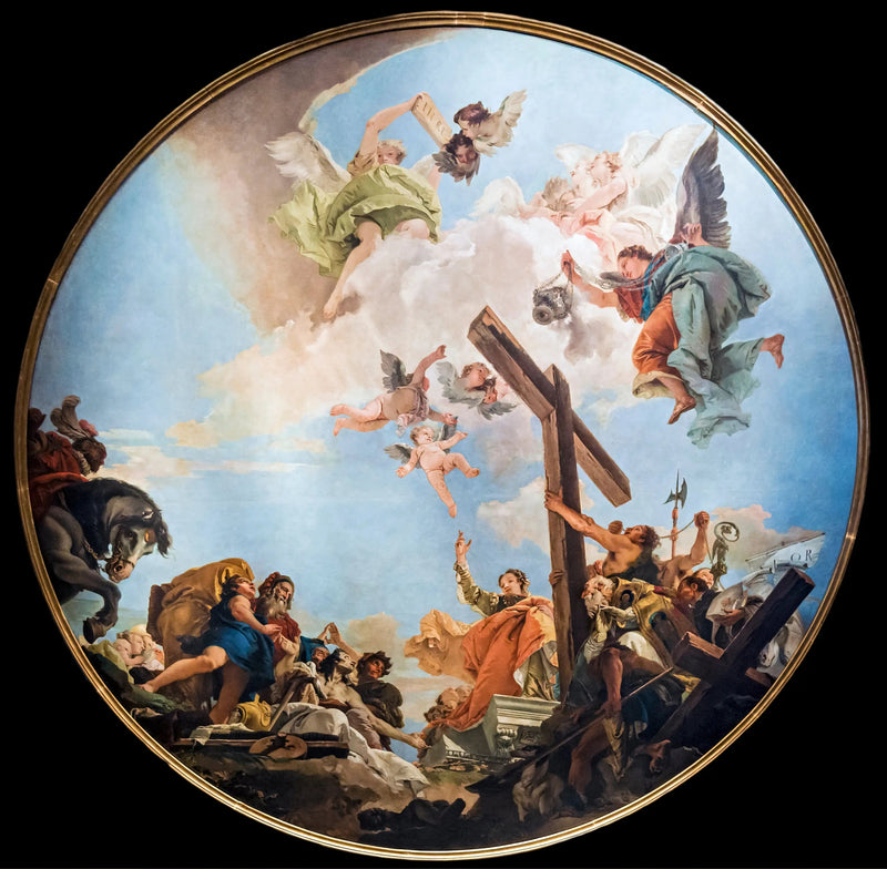 Wznioszenie Krzyża (Tiepolo) - Giovanni Battista Tiepolo