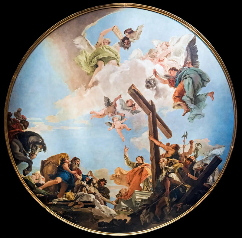 Wznioszenie Krzyża (Tiepolo) - Giovanni Battista Tiepolo