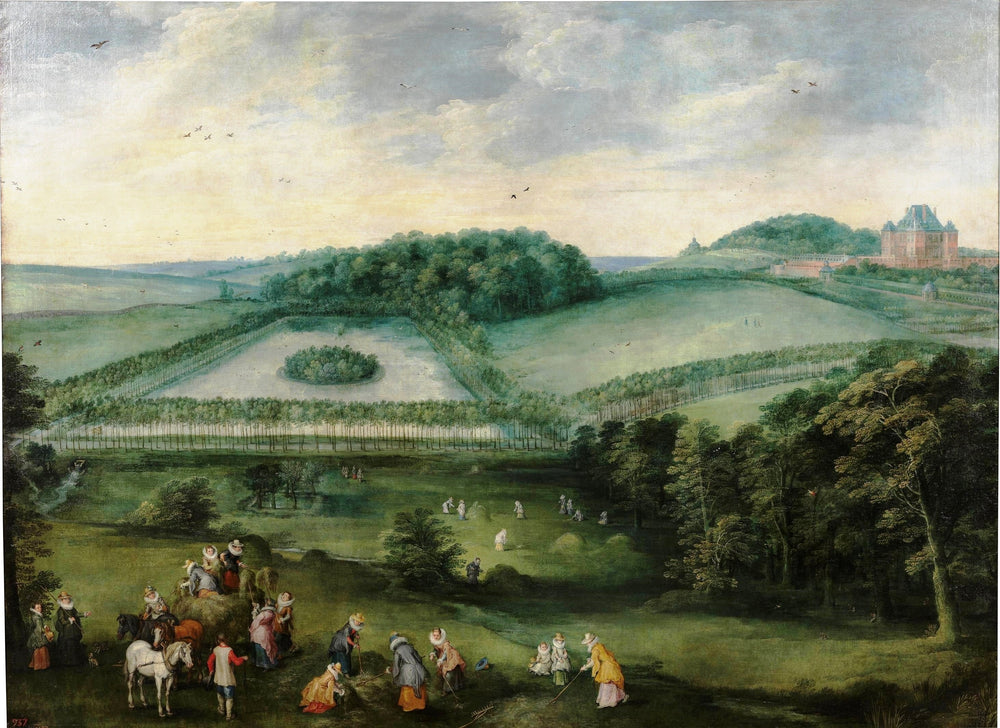 Excursion à la campagne de l'infante Isabelle-Claire-Eugénie - Jan Brueghel l'Ancien
