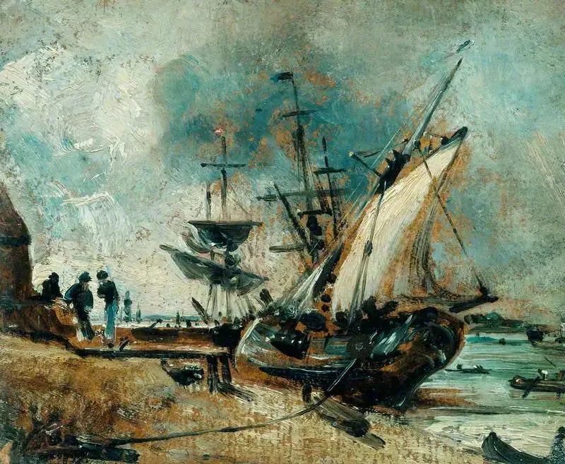 Wysyłka do Orwell, niedaleko Ipswich - John Constable