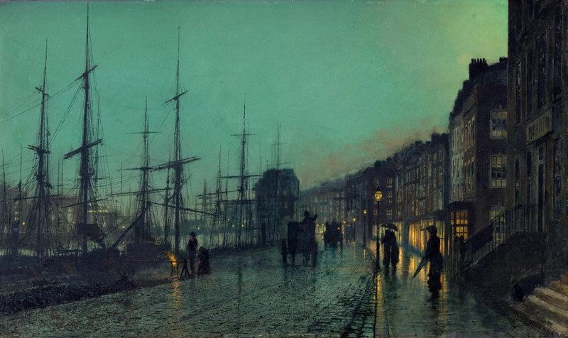 Wysyłka na Clyde - John Atkinson Grimshaw