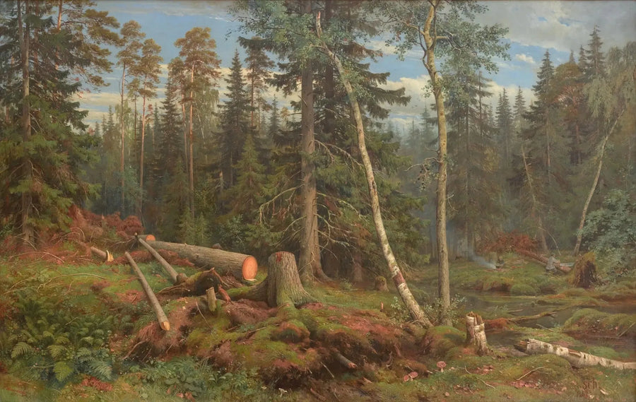 Gospodarka leśna - Ivan Chichkine