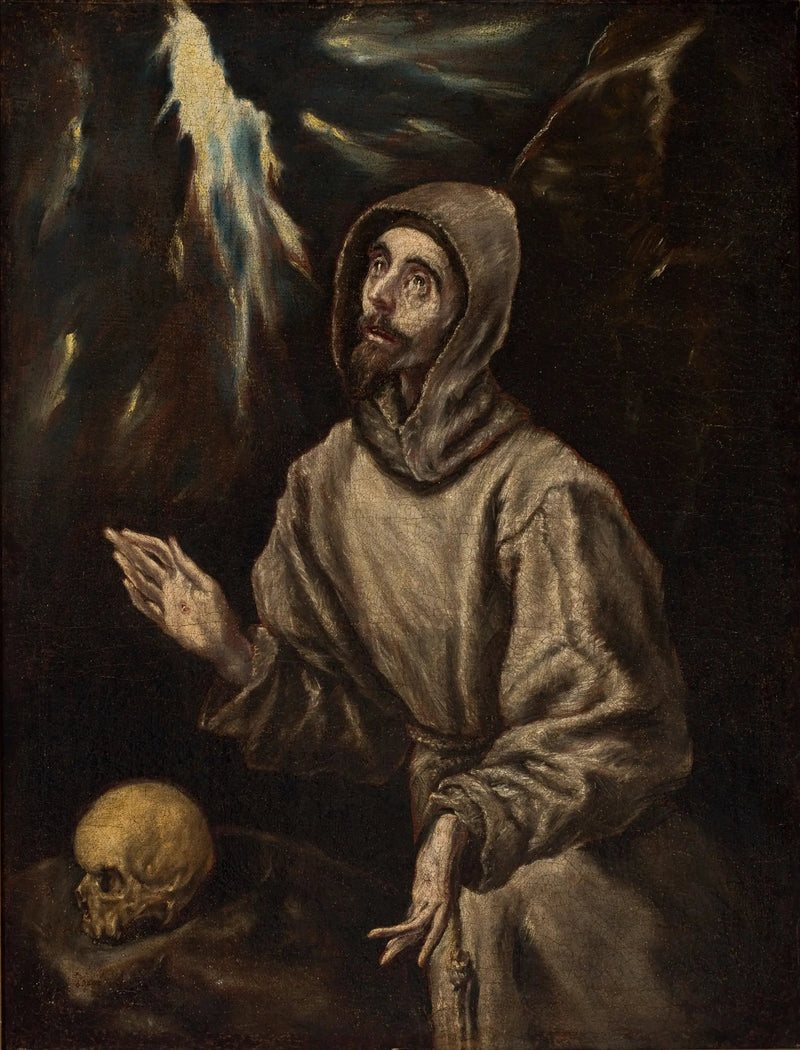 Ekstaza świętego Franciszka otrzymującego stygmaty - El Greco