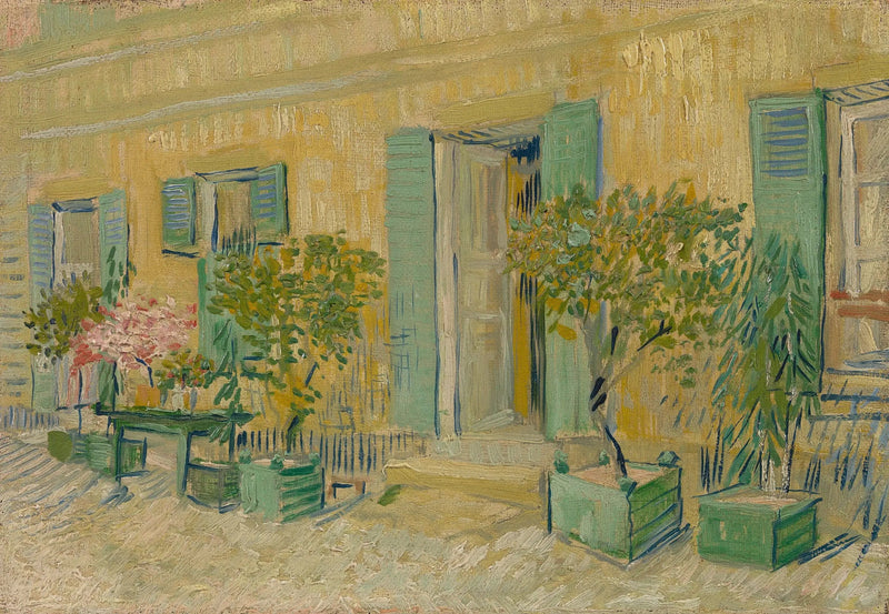 Zewnętrze restauracji w Asnières - Vincent van Gogh
