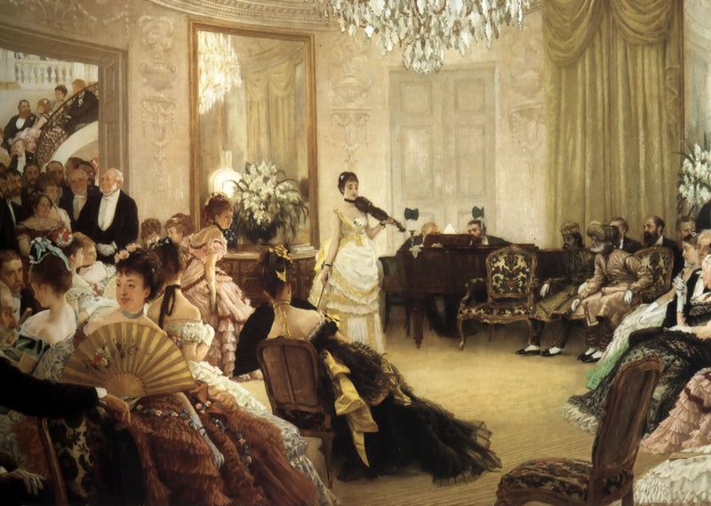Ucisz! - James Tissot