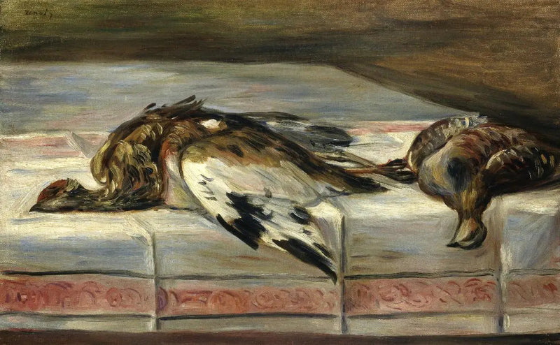 Bażant i przepiórka - Pierre-Auguste Renoir