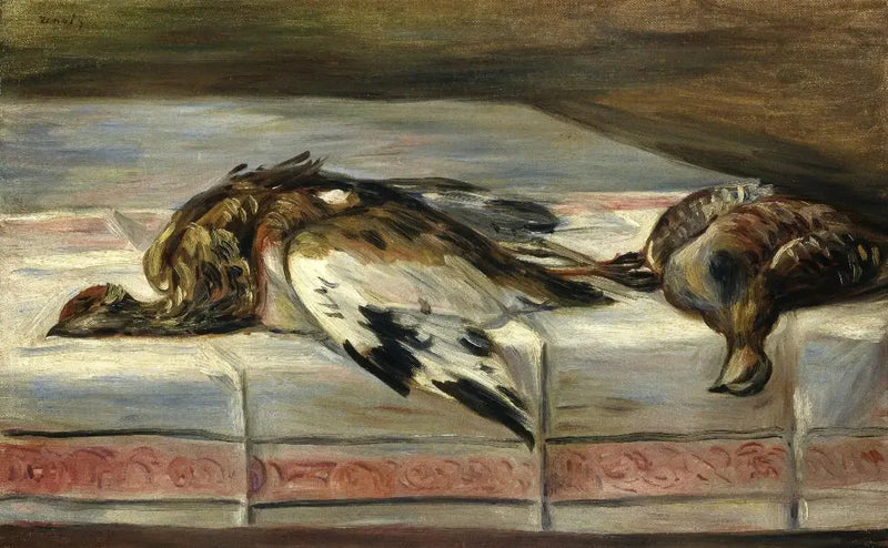 Bażant i przepiórka - Pierre-Auguste Renoir