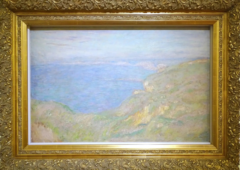 Falaise de Fécamp - Claude Monet