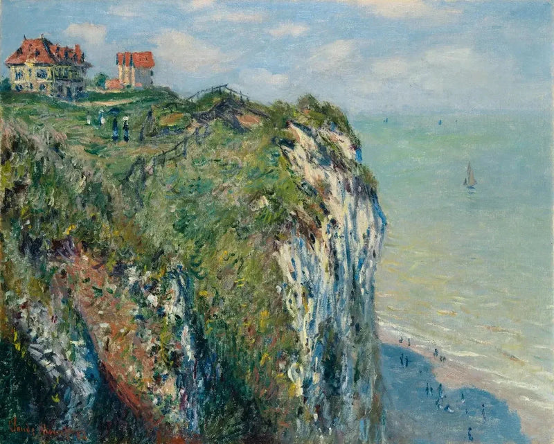 La Falaise w Dieppe W759 - Claude Monet