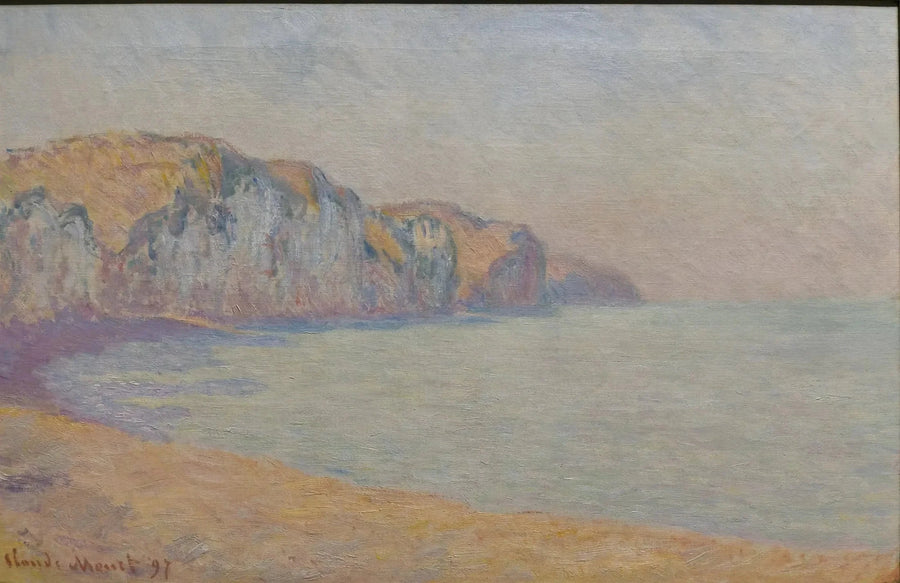 Pourville Cliff, rano, Montreal W1442 - Claude Monet