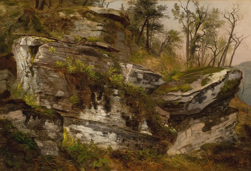 Klif skalisty - Asher Brown Durand