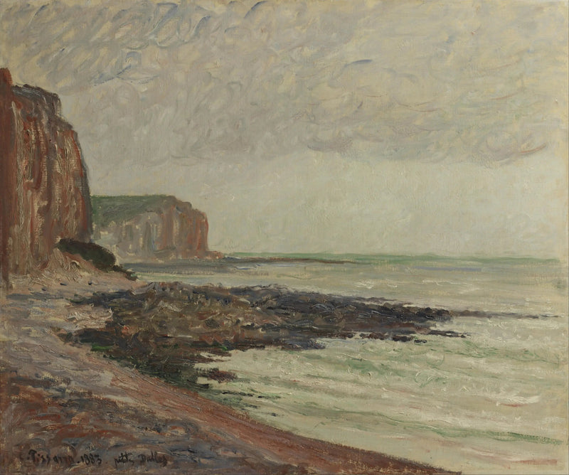 Klify w Petites-Dalles - Camille Pissarro