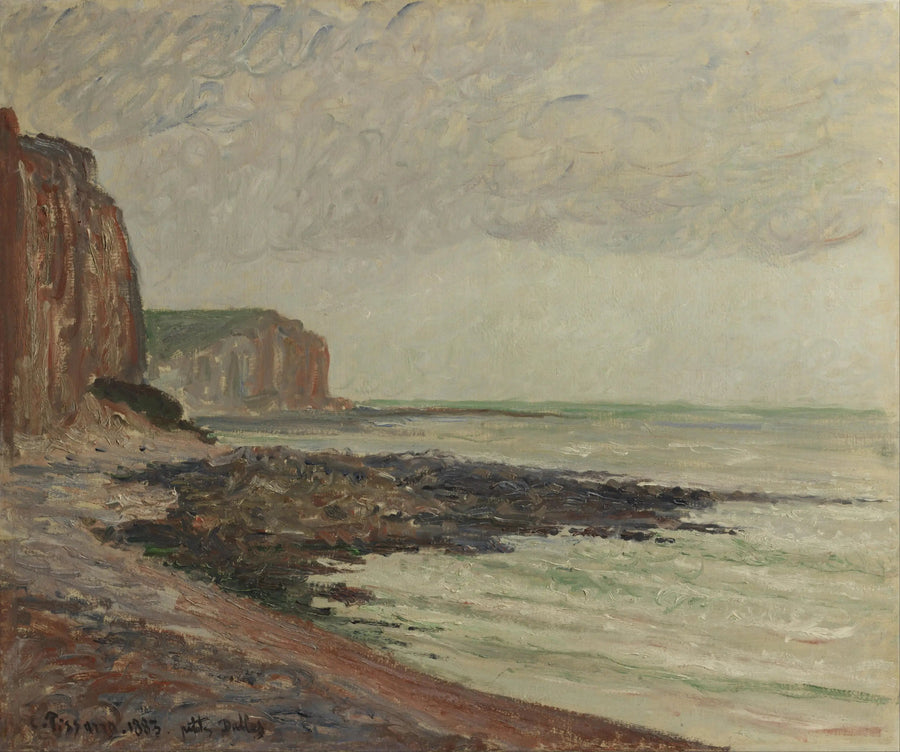 Klify w Petites-Dalles - Camille Pissarro