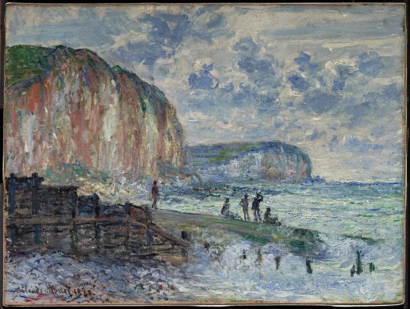 Klify Petites Dalles - Claude Monet