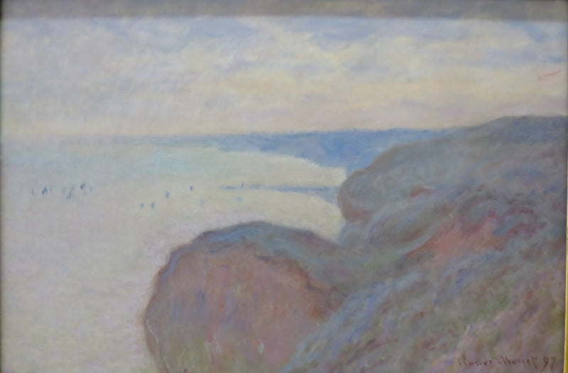 Klify w pobliżu Dieppe - Claude Monet