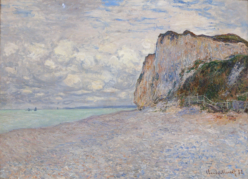 Klify w pobliżu Dieppe - Claude Monet