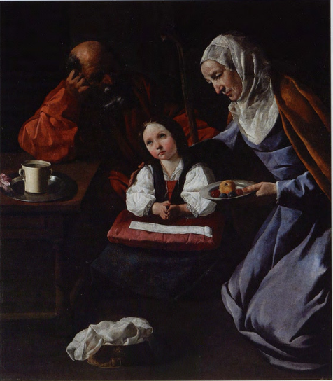 Rodzina Najświętszej Maryi Panny - Francisco de Zurbarán