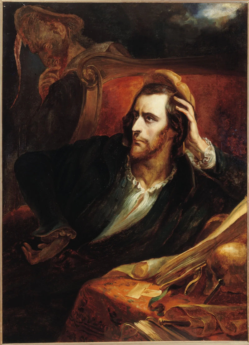 Faust w swoim gabinecie - Ary Scheffer