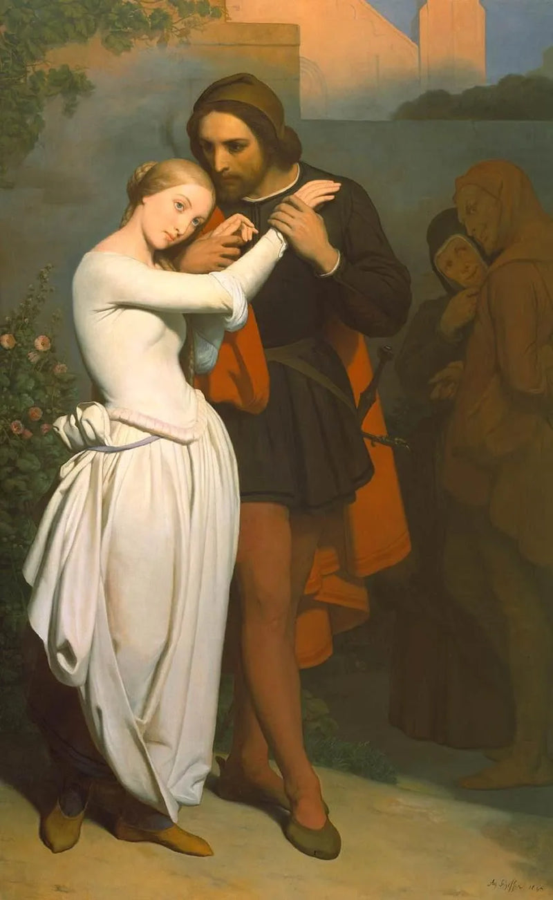Faust i Margareta (Uwodzenie) - Ary Scheffer