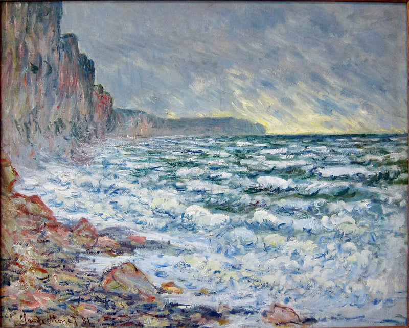 Fécamp, nad morzem - Claude Monet