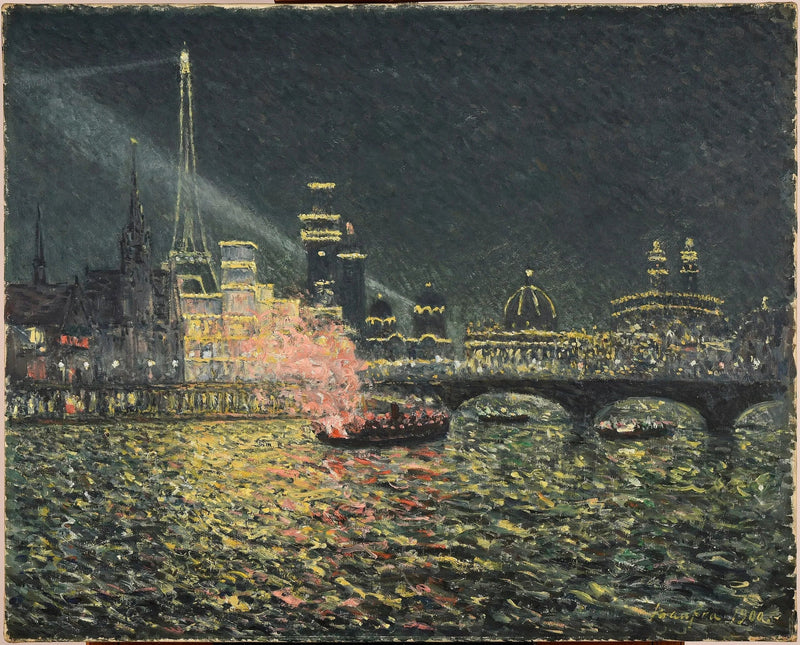 Nocne czary: Wystawa światowa 1900, Paryż - Maxime Maufra