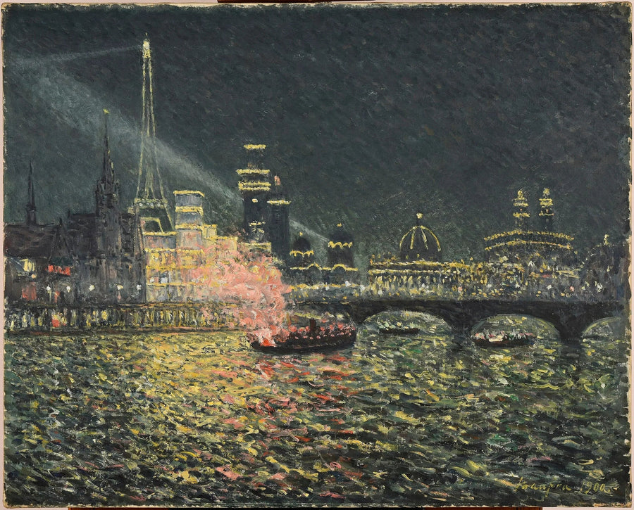 Nocne czary: Wystawa światowa 1900, Paryż - Maxime Maufra