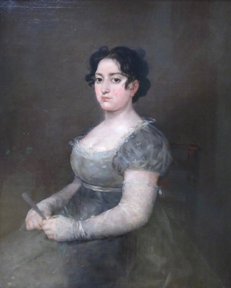 Kobieta z wachlarzem - Francisco de Goya