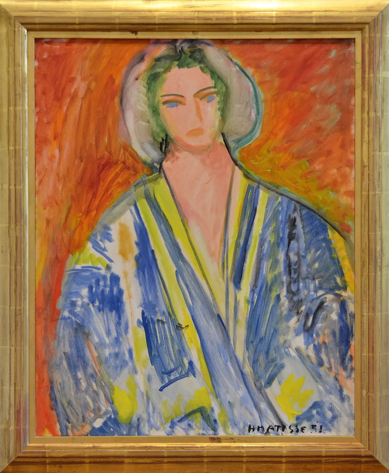 Kobieta w niebieskiej gandurze - Henri Matisse