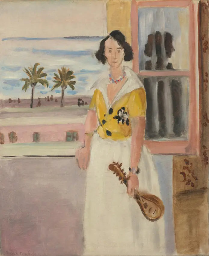 Kobieta z mandoliną - Henri Matisse